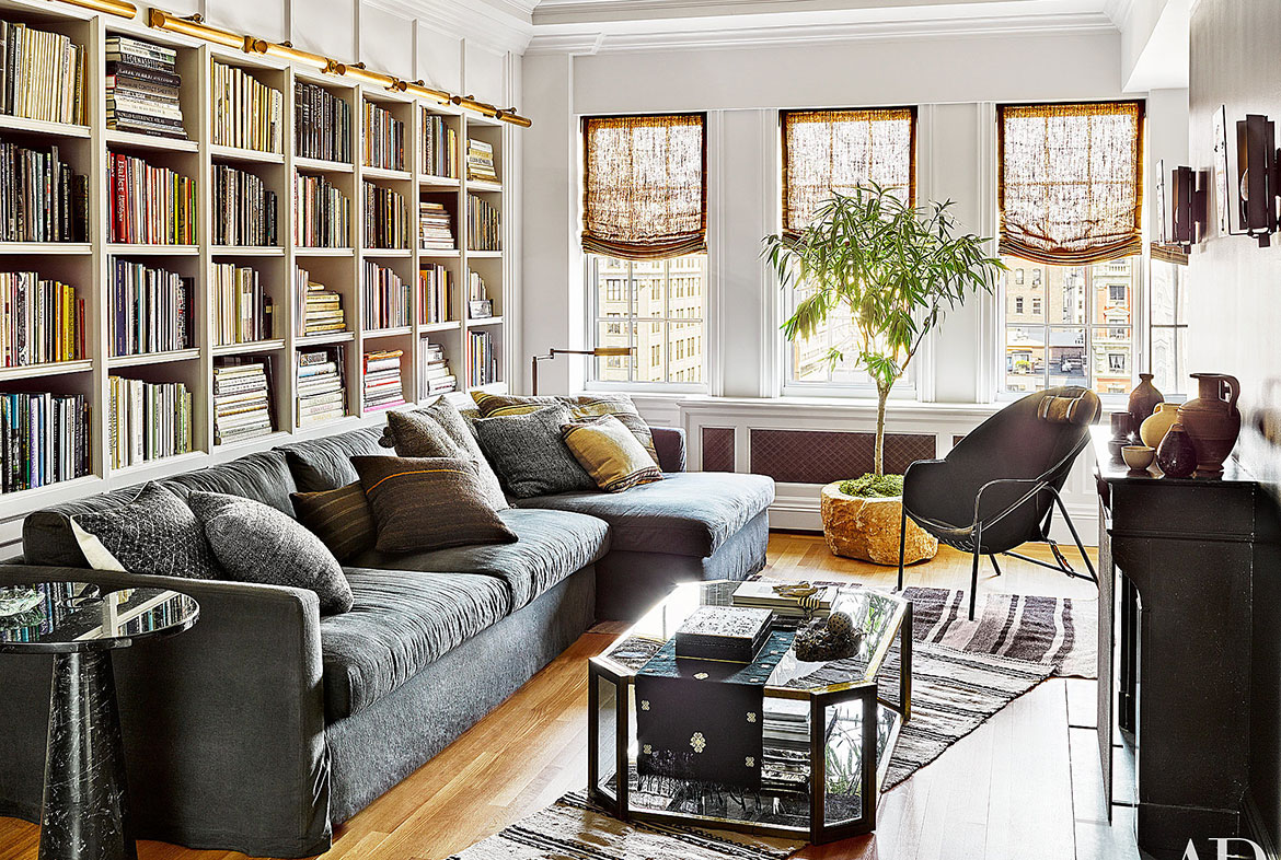 Luxury apartment bay view